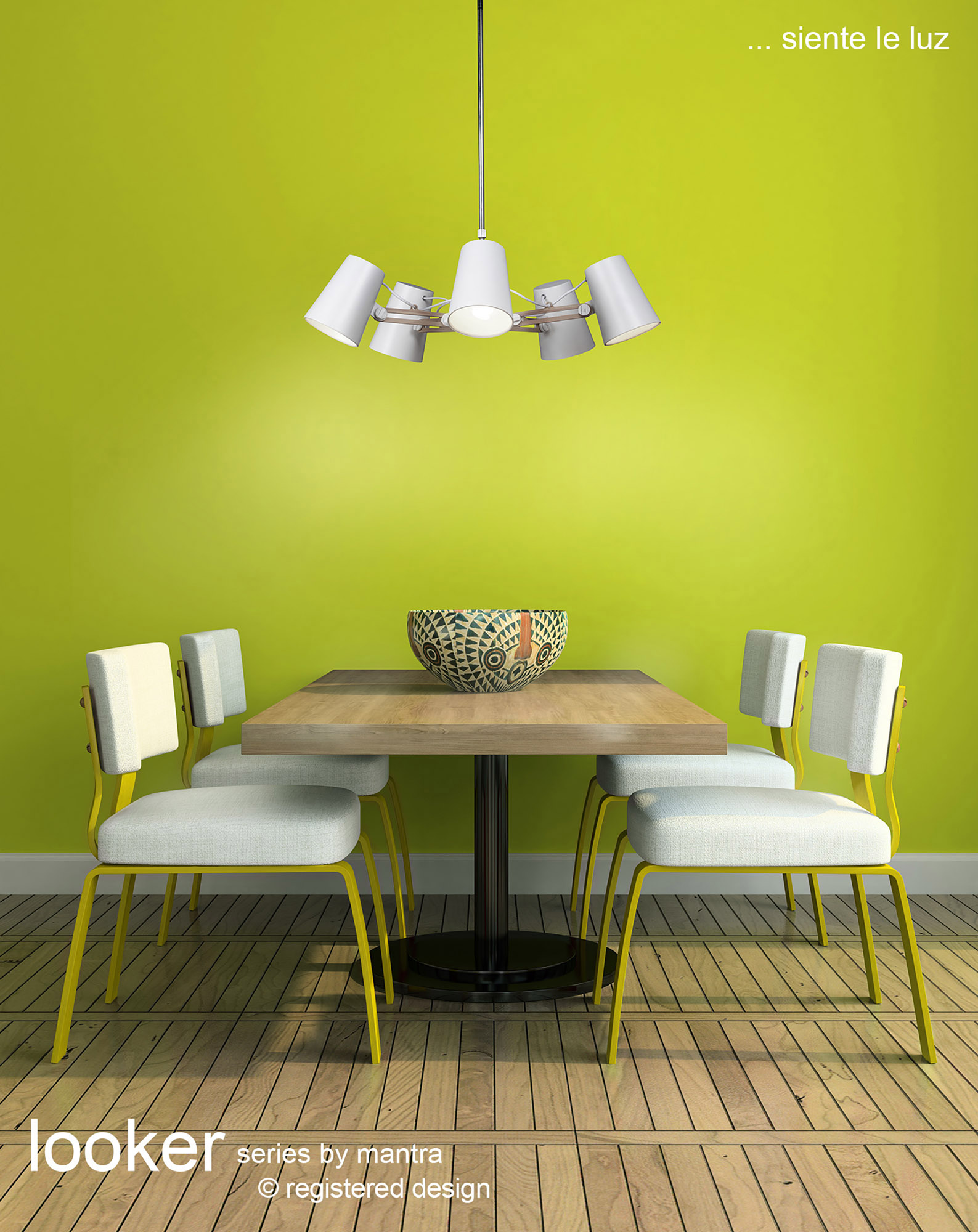 Looker Ceiling Lights Mantra Multi Arm Fittings